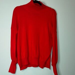French Connection Vibrant Red turtle Neck Sweater